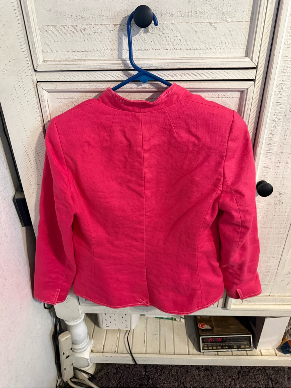 J. Crew Hot Pink Open-Front Blazer - Picture 4 of 4